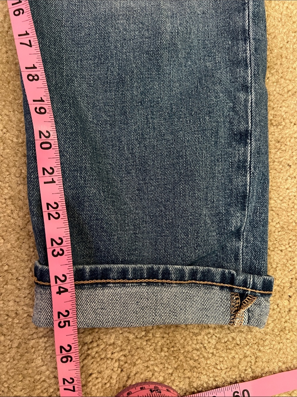 Old Navy Boyfriend high waist 8 - Picture 5 of 7